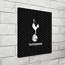 Холст квадратный Tottenham sport на темном фоне, цвет: 3D-принт — фото 2