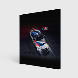 Картина квадратная BMW M4 GT4 - M Performance - Motorsport