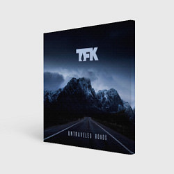 Картина квадратная Untraveled Road - Thousand Foot Krutch