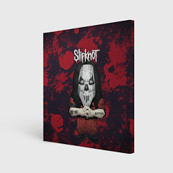 Картина квадратная Slipknot dark red