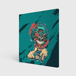 Картина квадратная Маска репера-монстра