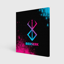 Картина квадратная Berserk - neon gradient