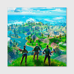 Холст квадратный Фортнайт, цвет: 3D-принт — фото 2