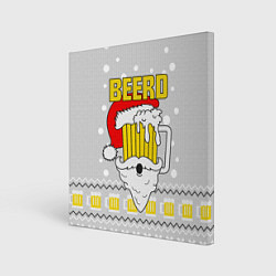 Картина квадратная Свитер с пивом beerd