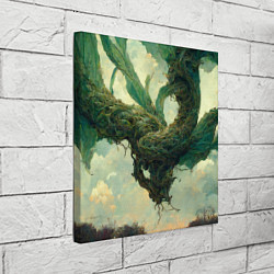 Холст квадратный Рисунок нейросети, цвет: 3D-принт — фото 2