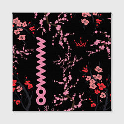 Холст квадратный Mamamoo flowers, цвет: 3D-принт — фото 2