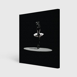 Картина квадратная Силуэт балерины