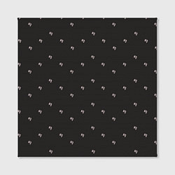 Холст квадратный Бренд KJ - зигзагом, цвет: 3D-принт — фото 2