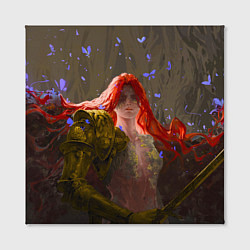 Холст квадратный Маления из Elden Ring, цвет: 3D-принт — фото 2