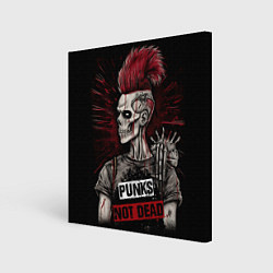 Картина квадратная Punks not dead