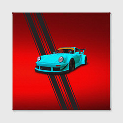 Холст квадратный Немецкий спортивный автомобиль Porsche 911, цвет: 3D-принт — фото 2