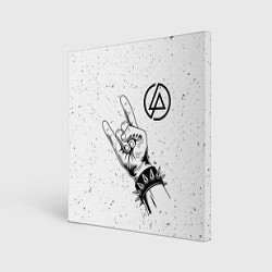 Картина квадратная Linkin Park и рок символ