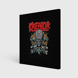 Картина квадратная Kreator - трэш-метал