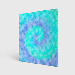 Холст квадратный Тай дай морская волна, цвет: 3D-принт