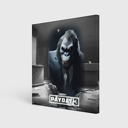 Картина квадратная Payday 3 big gorilla