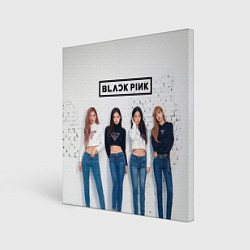 Холст квадратный Blackpink kpopk, цвет: 3D-принт