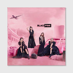 Холст квадратный Blackpink poster, цвет: 3D-принт — фото 2