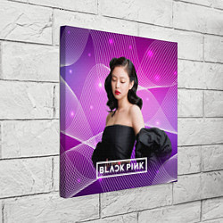 Холст квадратный BlackPink Jennie, цвет: 3D-принт — фото 2