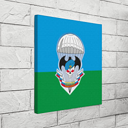 Холст квадратный Спецназ ВДВ, цвет: 3D-принт — фото 2