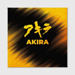 Холст квадратный Akira - gold gradient, цвет: 3D-принт — фото 2