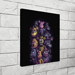 Холст квадратный Five Nights at Freddys art, цвет: 3D-принт — фото 2