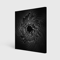 Картина квадратная Абстракция черная дыра