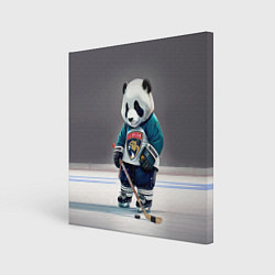 Картина квадратная Panda striker of the Florida Panthers