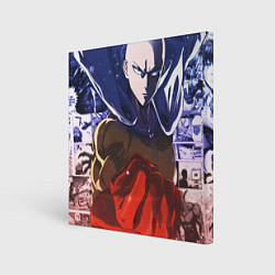 Картина квадратная One Punch Man Сайтама