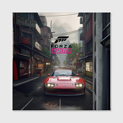 Холст квадратный Forza Horizon game, цвет: 3D-принт — фото 2