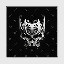 Холст квадратный Badman маска черепа, цвет: 3D-принт — фото 2