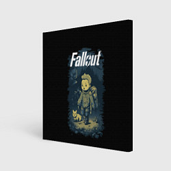 Холст квадратный Fallout boy, цвет: 3D-принт