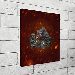 Холст квадратный Apex Legends арт, цвет: 3D-принт — фото 2