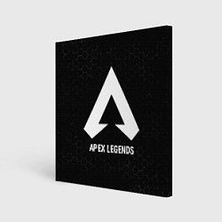 Картина квадратная Apex Legends glitch на темном фоне
