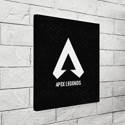 Холст квадратный Apex Legends glitch на темном фоне, цвет: 3D-принт — фото 2