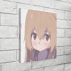 Холст квадратный Toradora Тайга Айсака, цвет: 3D-принт — фото 2