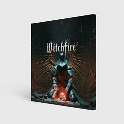 Картина квадратная Охотник witchfire