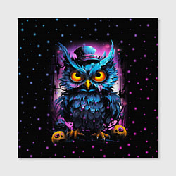 Холст квадратный Magic owl, цвет: 3D-принт — фото 2