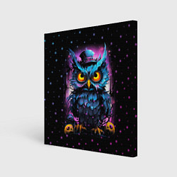 Картина квадратная Magic owl