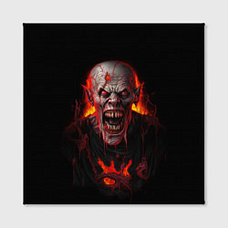 Холст квадратный Старый вампир, цвет: 3D-принт — фото 2