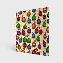 Картина квадратная Stardew Valley: slimes