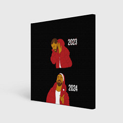 Картина квадратная Дрейк 2023-2024