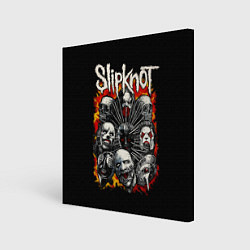 Картина квадратная Slipknot метал-группа
