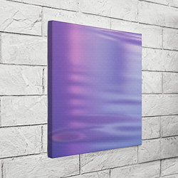 Холст квадратный Неоновая поверхность воды, цвет: 3D-принт — фото 2