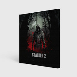 Картина квадратная Stalker 2 dark mode