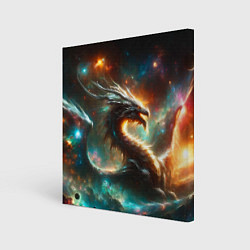 Картина квадратная The incredible space dragon