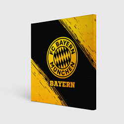 Картина квадратная Bayern - gold gradient