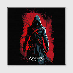 Холст квадратный Assassins creed выход из темноты, цвет: 3D-принт — фото 2