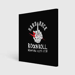 Картина квадратная Хард-рок, рок-н-ролл