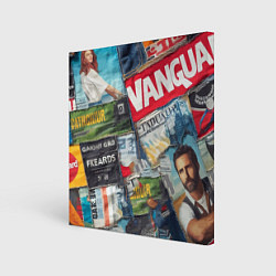 Картина квадратная Vanguard collage - ai art patchwork
