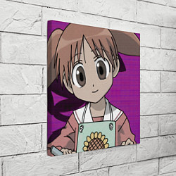 Холст квадратный Azumanga Daioh Тиё Михама, цвет: 3D-принт — фото 2